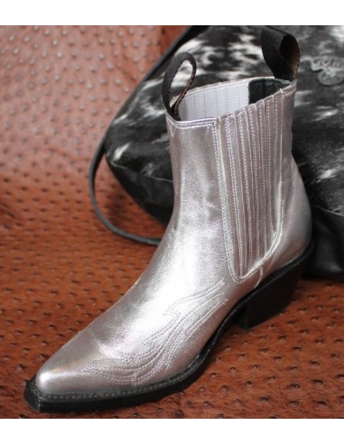 BOTAS GHOST PLATA MUJER GOWEST SANTIAG