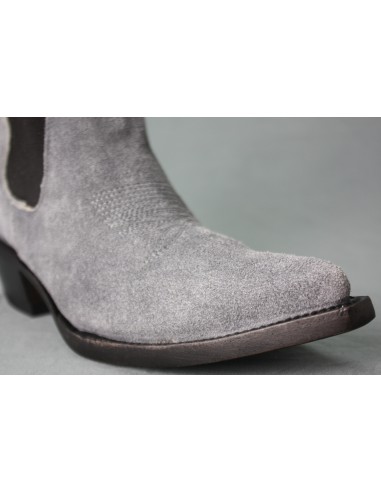 SARA NUBUCK GREY LADY COWHIDE GOWEST SANTIAG