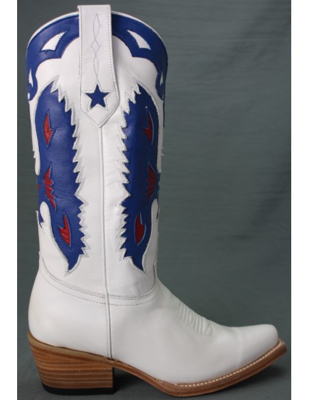 CADDO BLANC/BLEU FEMME GOWEST SANTIAG