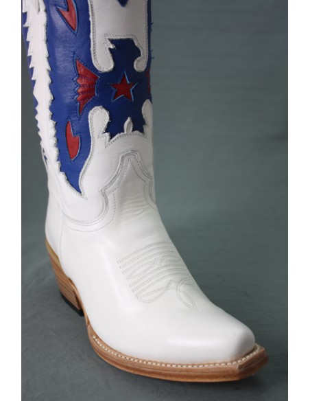 CADDO BLANC/BLEU FEMME GOWEST SANTIAG