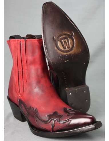 LILY NEGRO ROJO MUJER GOWEST SANTIAG