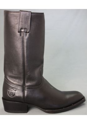 LAFAYETTE BOTTES GOWEST CUIR VACHETTE NORMAL NOIR NATUREL 2