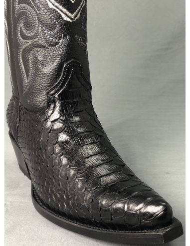 CHIHUAHUA PYTHON NOIR FEMME GOWEST SANTIAG