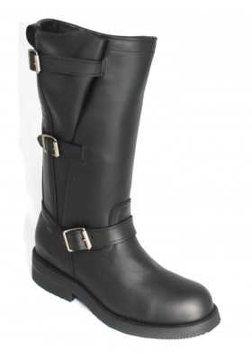 TERMINATOR BLACK STEEL TOE MEN GOWEST BOOTS