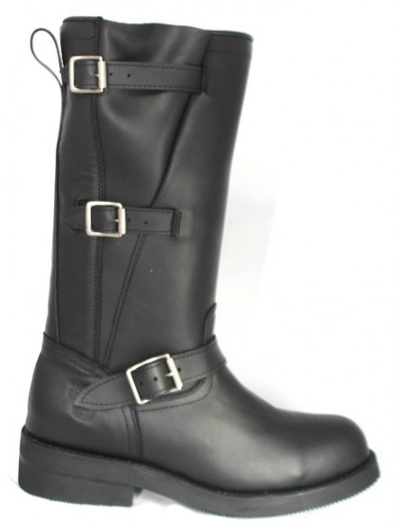 TERMINATOR BLACK STEEL TOE MEN GOWEST BOOTS