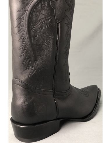 PERU BLACK COWHIDE LEATHER 184FH GOWEST