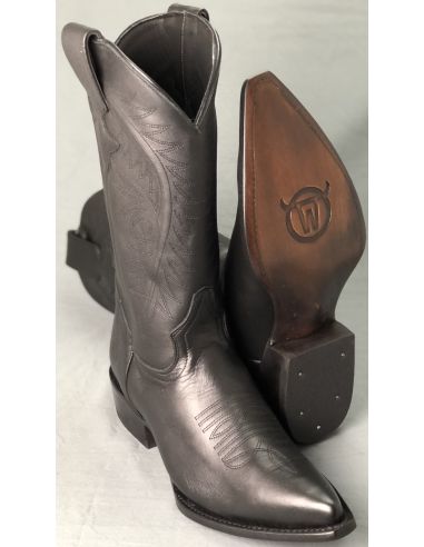 PERU BLACK COWHIDE LEATHER 184FH GOWEST