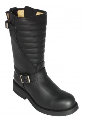 TERMINATOR BLACK STEEL TOE MEN GOWEST BOOTS