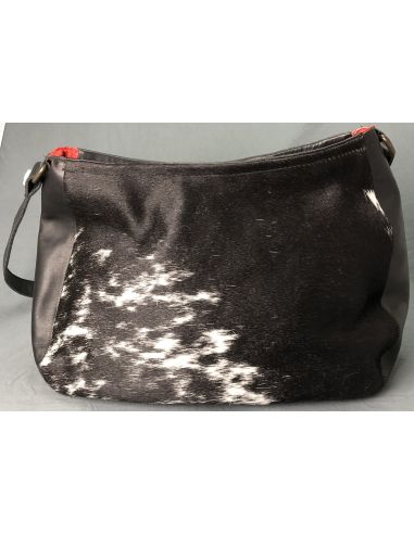 SAC A MAIN EN POILE DE VACHE GOWEST