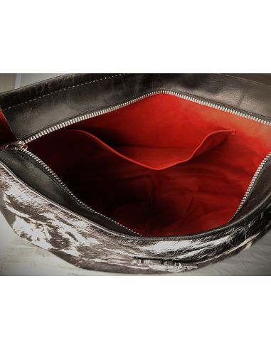 SAC A MAIN EN POILE DE VACHE GOWEST