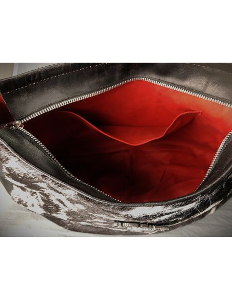 SAC A MAIN EN POILE DE VACHE GOWEST