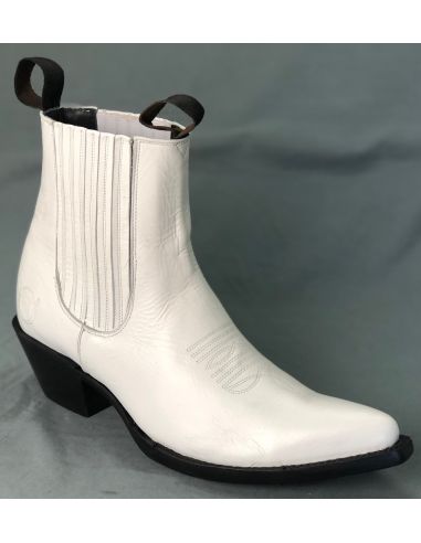 LUISA (LOLITA) BLANC SEMELLE NOIRE FEMME GOWEST SANTIAG