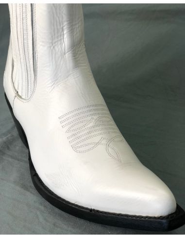 LUISA (LOLITA) BLANC SEMELLE NOIRE FEMME GOWEST SANTIAG