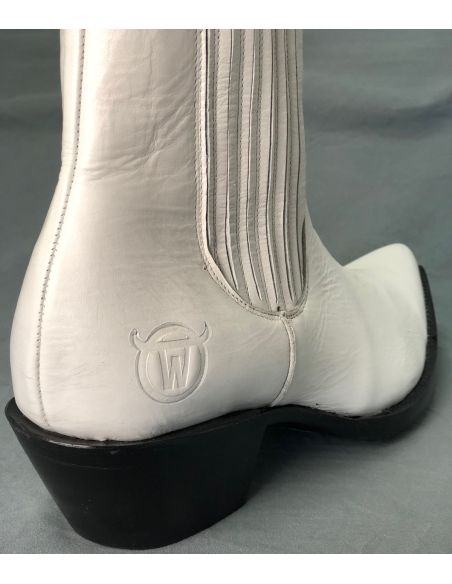 LUISA (LOLITA) BLANC SEMELLE NOIRE FEMME GOWEST SANTIAG