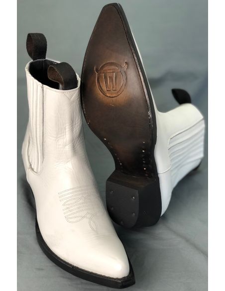 LUISA (LOLITA) BLANC SEMELLE NOIRE FEMME GOWEST SANTIAG