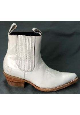 LUISA (LOLITA) BIANCO NATURALE SUOLA DONNA GOWEST SANTIAG 2