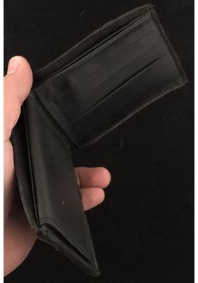 SIMPLE BROWN CROCODILE WALLET 2