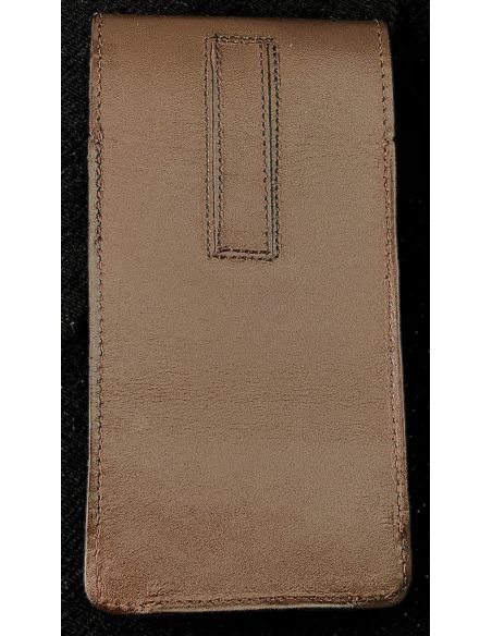 HOUSSE TELEPHONE UNIVERSELLE PIRARUCU MARRON