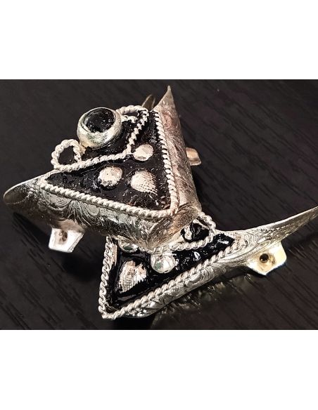 SMALL BLACK PEARL BOOT TIPS