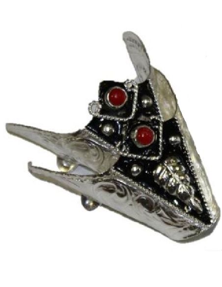 POINTES DE BOTTES PERLE GRAND MODELE ROUGE