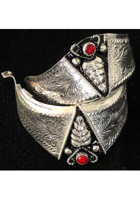 PROTECCIÓN DE TACONES PARA BOTAS DE PERLA ROJO