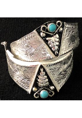 PROTECTION TALON BOTTE PERLE TURQUOISE