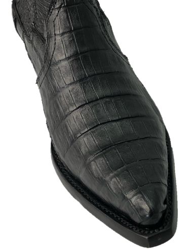 LUIS CROCODILE QUEUE NOIR HOMME GOWEST SANTIAG