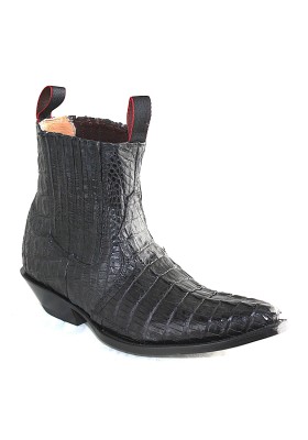 LUIS COCCODRILLO CODA NERO UOMO GOWEST SANTIAG