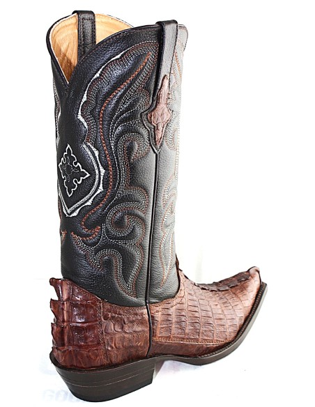 CHIHUAHUA COCCODRILLO CODA CAFFÈ UOMINI GOWEST SANTIAG