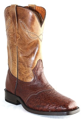 MAJOR CUSTER OSTRICH BROWN/HONEY MAN GOWEST