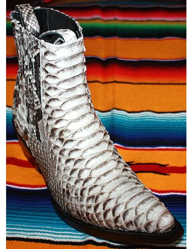 BOOTS LUISA PYTHON NATUREL FEMME GOWEST SANTIAG