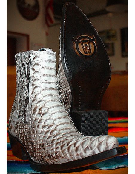 BOTAS LUISA PITÓN NATURAL MUJER GOWEST SANTIAG