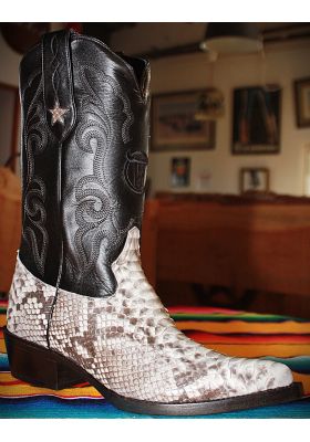 NEW MEXICO PYTHON NATURAL MAN GOWEST BOOTS