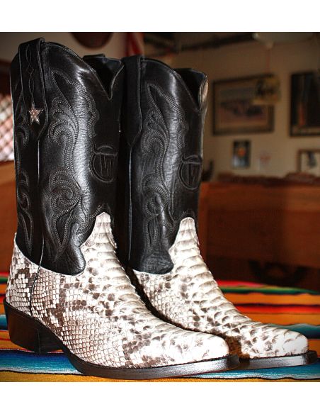NEW MEXICO PYTHON NATURAL MAN GOWEST BOOTS