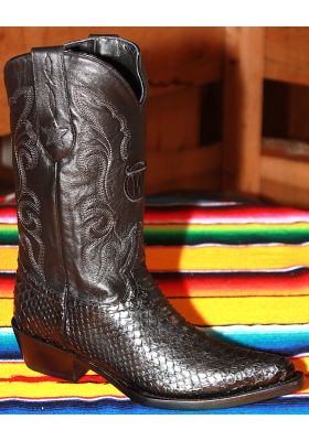 NEW MEXICO PYTHON NOIR HOMME GOWEST SANTIAG
