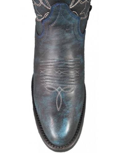 STELLA ZIPPEE BLEU VIEILLI FEMME GOWEST SANTIAG