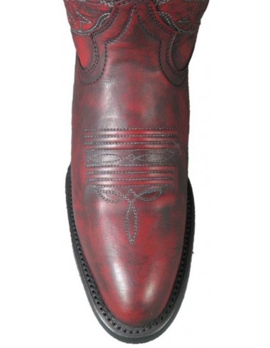 STELLA ZIPPEE ROUGE VIEILLI FEMME GOWEST SANTIAG