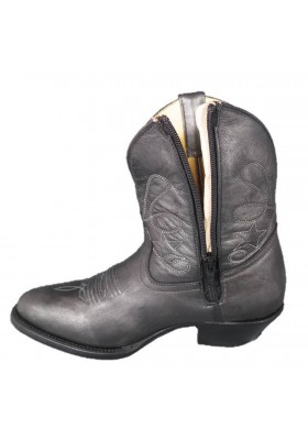 STELLA ZIPPEE NOIR ARGENT FEMME GOWEST SANTIAG 2