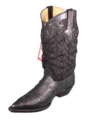 DENTELLE DAMA 2 NOIR FEMME GOWEST SANTIAG 2