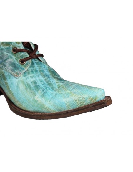 REBELDE RUSTICO TURQUESA