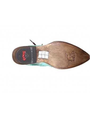 REBELDE TURQUOISE RUSTICO