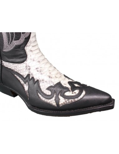 DESPERADO NOIR PYTHON NATUREL FEMME GOWEST SANTIAG