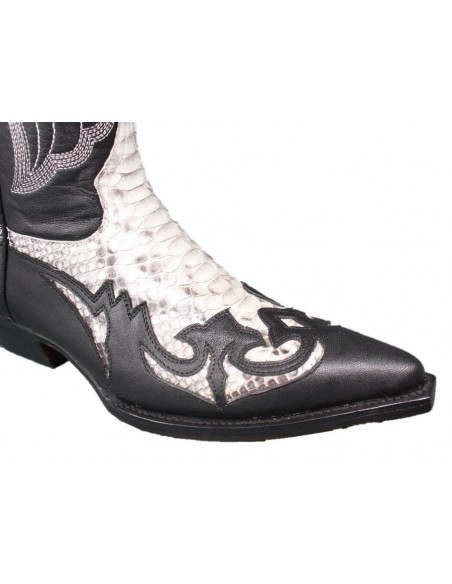 DESPERADO NOIR PYTHON NATUREL FEMME GOWEST SANTIAG