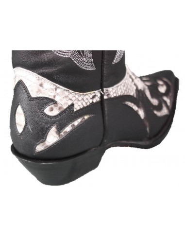 DESPERADO NOIR PYTHON NATUREL FEMME GOWEST SANTIAG