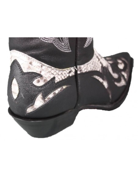 DESPERADO NOIR PYTHON NATUREL FEMME GOWEST SANTIAG