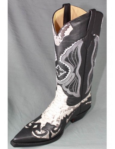 DESPERADO NOIR PYTHON NATUREL FEMME GOWEST SANTIAG