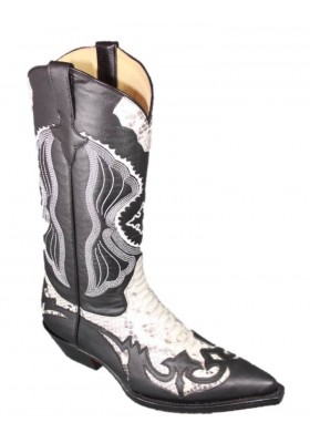 DESPERADO NOIR PYTHON NATUREL FEMME GOWEST SANTIAG