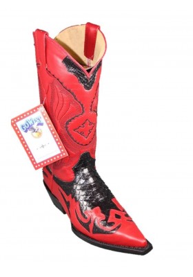 DESPERADO DAMA ROJO CON PITON NEGRO GOWEST SANTIAG