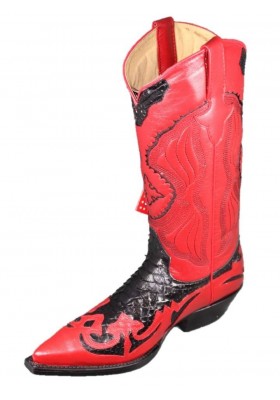 DESPERADO DAMA ROJO CON PITON NEGRO GOWEST SANTIAG 2